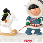 Hallmark Keepsake Christmas Ornament, Frosty Friends, Snowman Collectors Gifts