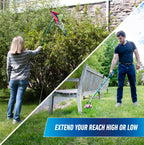 Unger Professional 48” Nifty Nabber, Reacher Grabber Tool, Trash Picker Upper, Built-In Magnet and Ergonomic Grip, Outdoor Claw Pickup, Reaching Assist for Seniors, Safely Perform Tasks