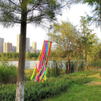 Satin Ribbon Windsock Streamer, Outdoor Decorations, WS49-XZH
