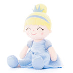 16inches Plush Doll Girls Manor Princess Toys Pale Blue Christmas Gifts for Baby Girls