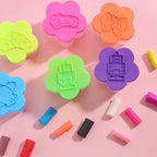 1 set of colorful clay crafts, suitable for modeling toys to exercise children's hands-on ability, children's surprise toy gifts