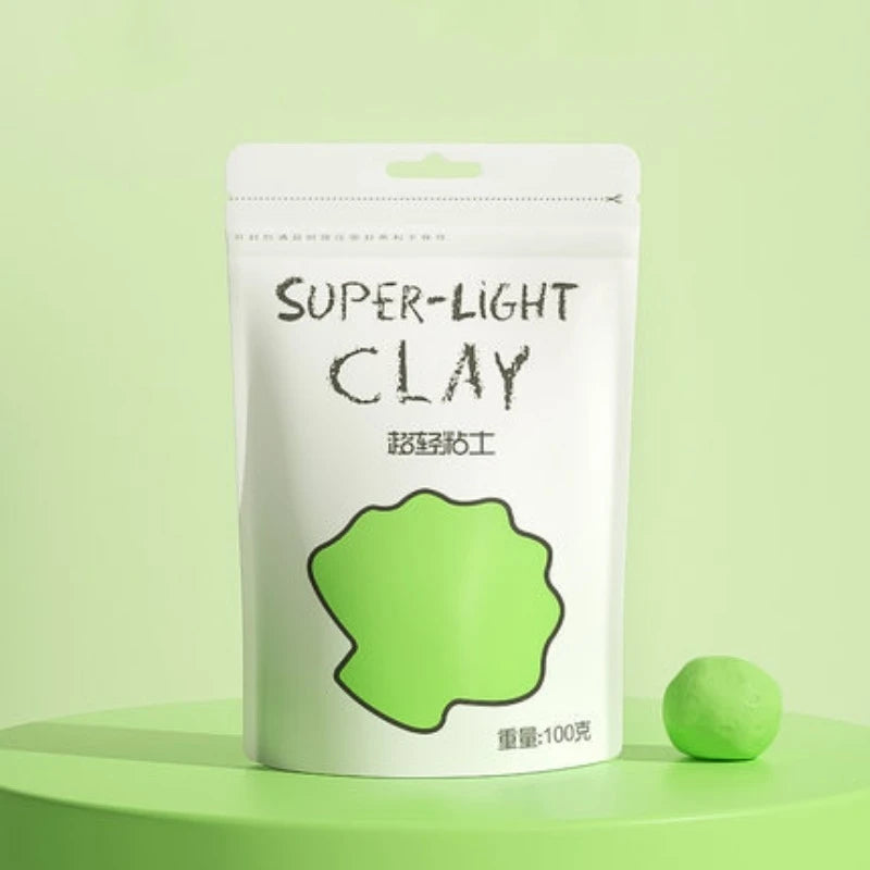 100g Environmentally Friendly Ultra-light Clay Kindergarten/children Creative DIY Cartoon Animal Doll Hand Kneading Material