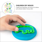 20 Pcs Plasticene Mold DIY Clay Models Plasticine Toy Molds Kids Baking Tools Children’s Toys Childrens Chocolate Cartoon