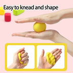 12/24/36 Color Clay Air-dried Clay Set Ultra Light Plastic Clay with Carving Tools DIY Crafts Toy Gifts for Friends Children