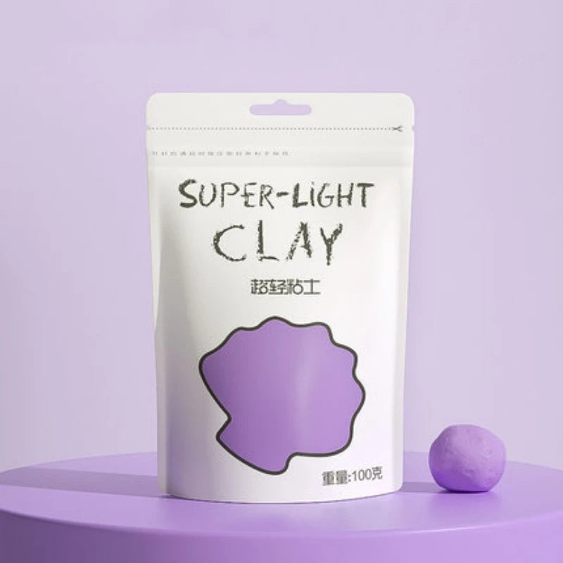 100g Environmentally Friendly Ultra-light Clay Kindergarten/children Creative DIY Cartoon Animal Doll Hand Kneading Material