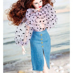 Fashion supermodel Doll Elegant Dress Casual Wears DIY Accessories Party Bags Doll Weaving Hats
