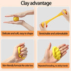12/24/36 Color Clay Air-dried Clay Set Ultra Light Plastic Clay with Carving Tools DIY Crafts Toy Gifts for Friends Children