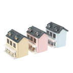 1:12 Dollhouse Dolls Miniature House Mini Villa Wooden Miniature Handicraft Building Mini Handicraft Miniature Doll House Model