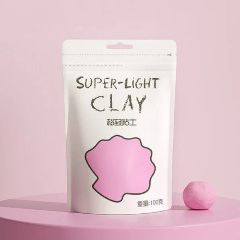 100g Environmentally Friendly Ultra-light Clay Kindergarten/children Creative DIY Cartoon Animal Doll Hand Kneading Material