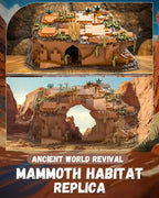 1310PCS Jurassic Mammoth Skeleton Building Blocks Ancient Animal Model Educational DIY Toy Birthday Gift For Boys Children