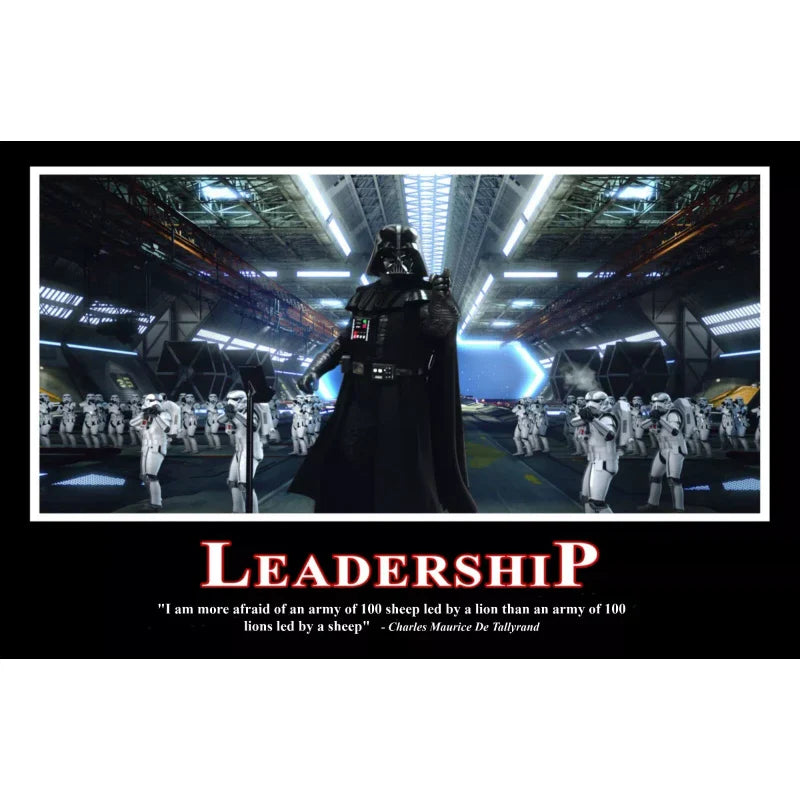 Darth Vader Leadership Poster   II