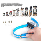 JUSTPET Wireless Dog Fence Two Way Signal Pet Containment System, Display Battery Level, Adjustable Control Range, Adjustable Warning Strength, Waterproof Rechargeable Dog Fence Collar