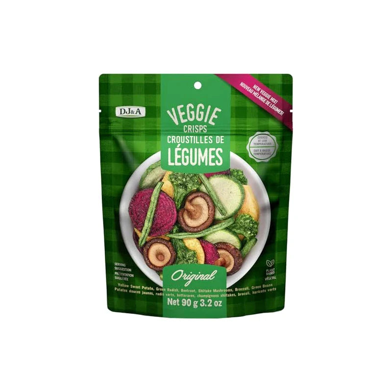 DJ&A Veggie Crisps Original, 90g