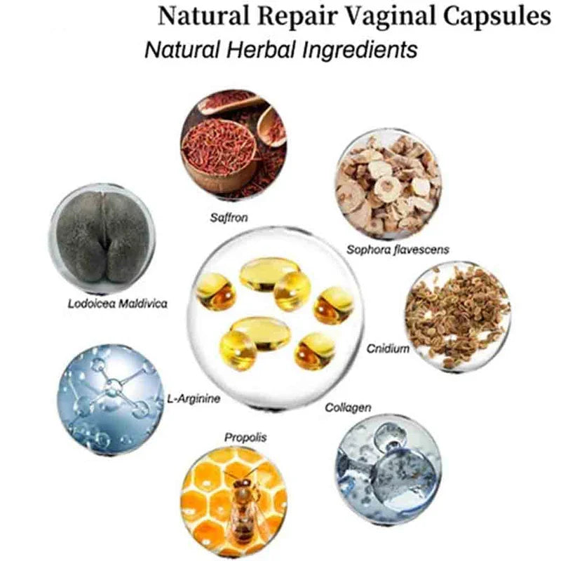 AnnieCare Instant Anti-Itch Detox Products, Annie Care Capsulas, Firming Repair & Pink and Tender Natural Capsules, Annie Care Capsulas (8Bag)