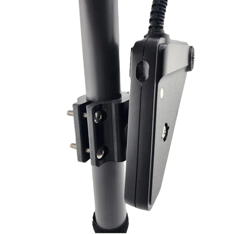 Transducer Mount for Lowrance Eagle Eye 9 - for 3/4" PVC, Summit or HDI Pole, Adjustable Clamp Style for 1" to 1.5" Pole (Clamp Style for 1" to 1.5" Pole)