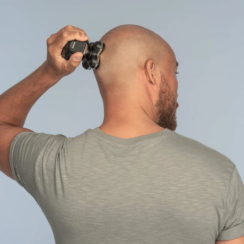 Remington RX5 Ultimate Head Shaver for Bald Men, Easy to Clean with Skin Close Results in Under 2 Minutes - XR1500 UK bathroom 2 pin plug, Black