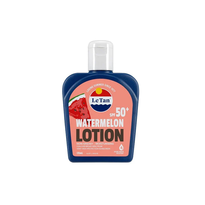 Le Tan SPF50+ Watermelon Lotion Sunscreen 125ml