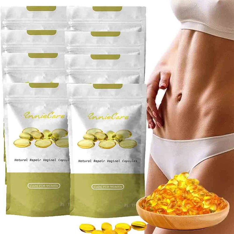 AnnieCare Instant Anti-Itch Detox Products, Annie Care Capsulas, Firming Repair & Pink and Tender Natural Capsules, Annie Care Capsulas (8Bag)