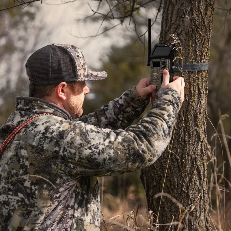 SPYPOINT Link-Micro-S-LTE Solar Cellular Trail Camera 4 LED Infrared Flash Game with 80ft Detection and Flash Range LTE-Capable Cellular Trail Camera 10MP 0.4-Second Trigger Speed