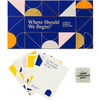 ESTHER PEREL Where Should We Begin Game of Stories - Conversation Cards for Couples, Friends, & Co-Workers - Interactive Couples Game w/ 200 Cards, & Dice - 2-6 Player Card Games for Couples