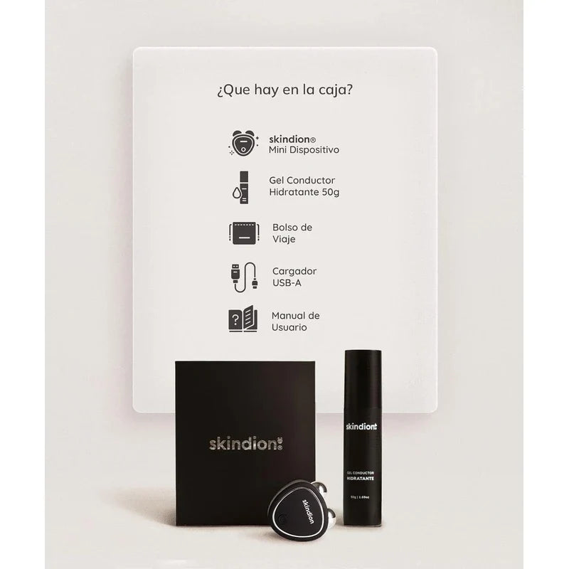Skindion dispositivo de rejuvenecimiento facial con Microcorriente | Reductor de arrugas | Lifting facial | Ejercita rostro
