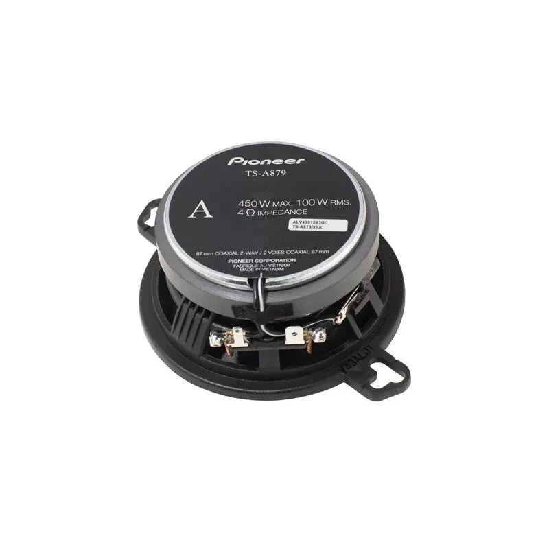 Pioneer TS-A879 3-1/2” 2-Way, 450 W Max power, 25mm Tweeter Coaxial Speaker Pair