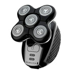 Remington RX5 Ultimate Head Shaver for Bald Men, Easy to Clean with Skin Close Results in Under 2 Minutes - XR1500 UK bathroom 2 pin plug, Black