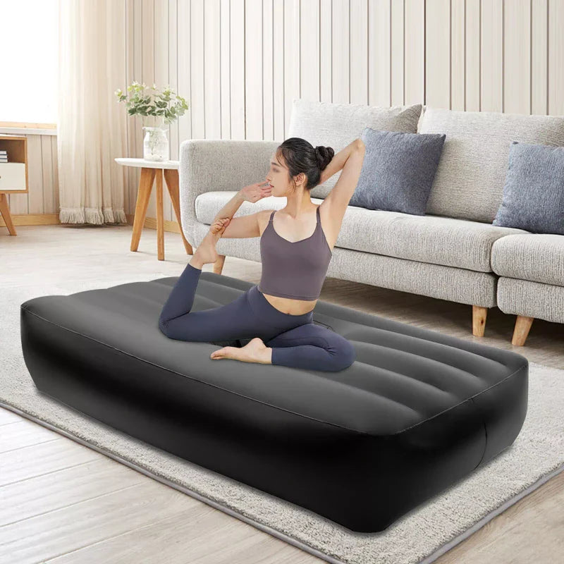 Unbranded BBL Mattress With Hole Inflatable Recovery BBL Bed Black After Surgery For Sleep