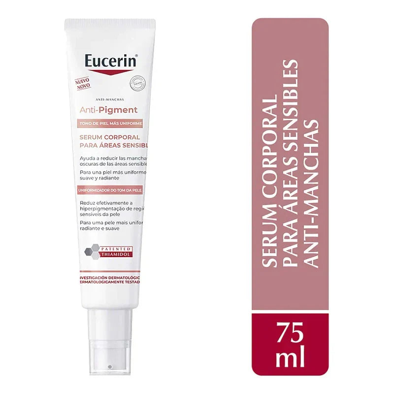 Eucerin Anti-pigment Sérum Corporal Anti-manchas Para Áreas Sensibles Con Ingrediente Patentado Thiamidol 75ml Ayuda A Reducir Las Manchas Oscuras De Las Áreas Sensibles