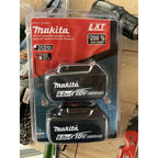 Makita Genuine 2PCS FOR MakitA Brand BL1860B-2 18V Batteries 6.0 AH LED 18 Volt