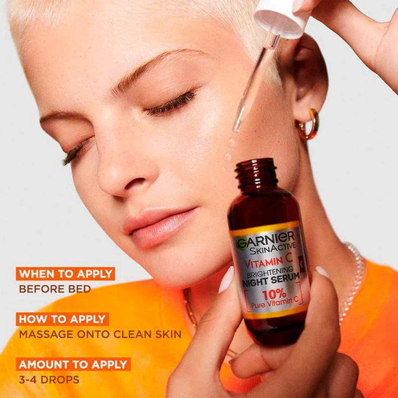 Garnier Day & Night Vitamin C Serum Bundle