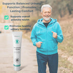 MediLisk Prostate Relief Cream – Natural Ingredients, Hypoallergenic, Paraben-Free, Suitable for All Skin Types – 0.7 oz
