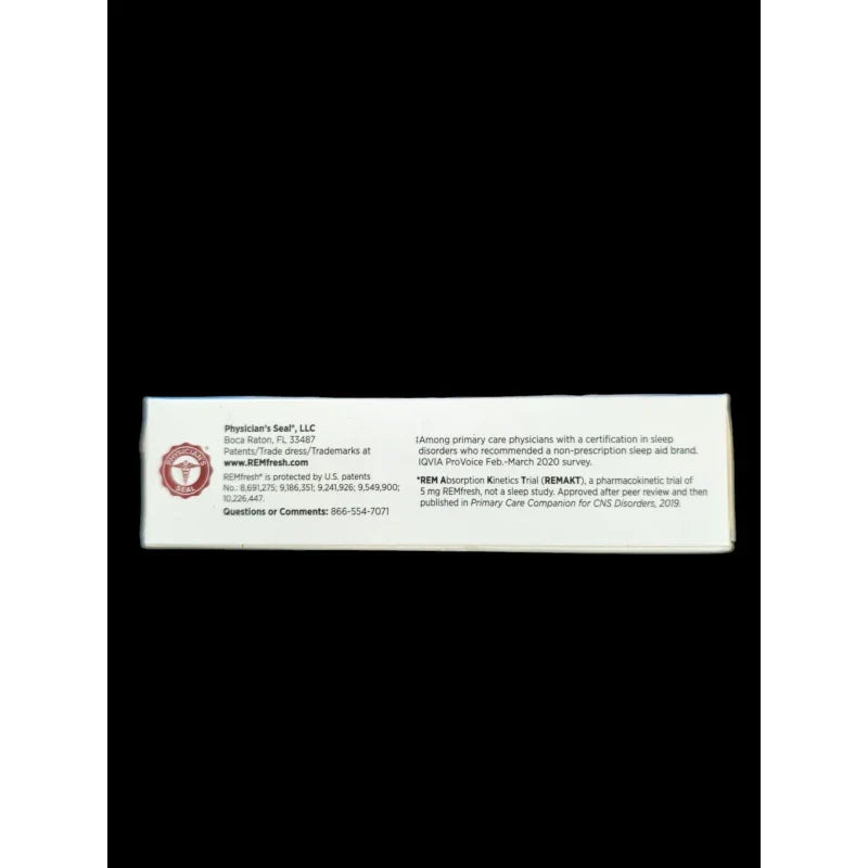 Dated 5/24 REMfresh Advanced Ion-Powered Melatonin 2mg UltraMel 36 Caps New/Seal