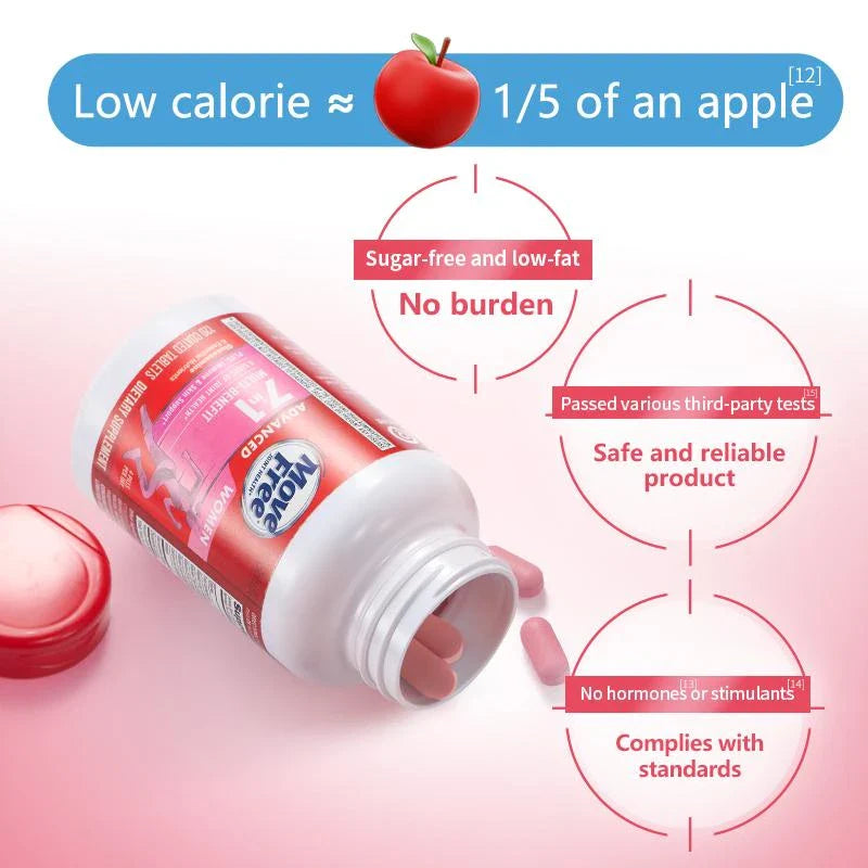 Move Free joint health 7-in-1 Glucosamine Chondroitin Plus Calcium Complex Vitamin  Supplements for Women Multi-Vitamins + Multi-Glucosamine 120 Pills - Specification: Women's Glucosamine+Women's Glucosamine