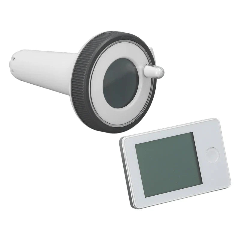 Wireless Solar Pool Temperature Meter High Accuracy IPX8 Waterproof LCD Display Digital Floating Temperature Detector