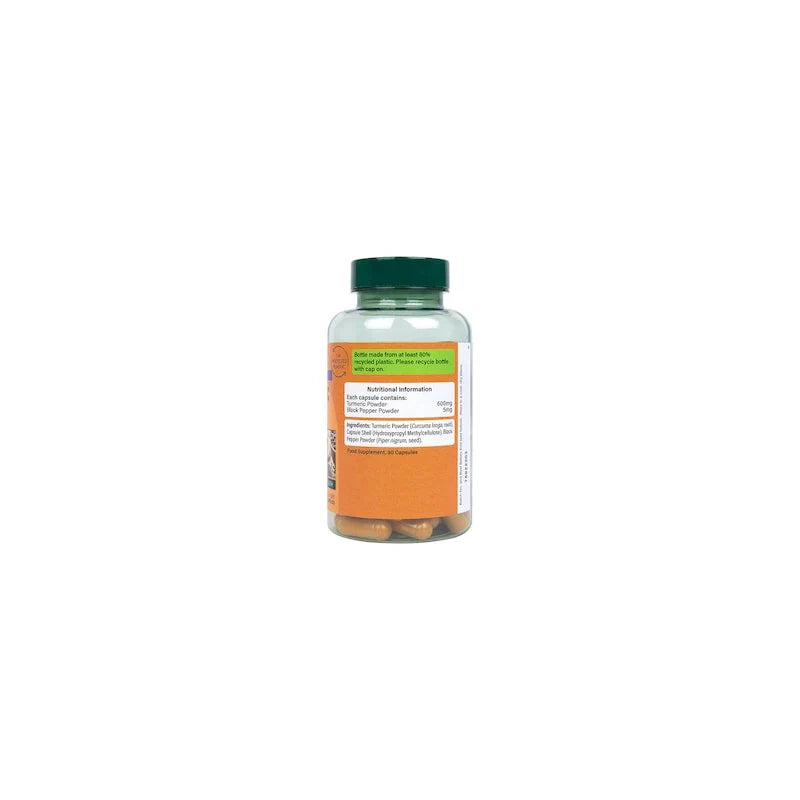 Holland & Barrett High Strength Turmeric 600mg with Black Pepper 90 Capsules