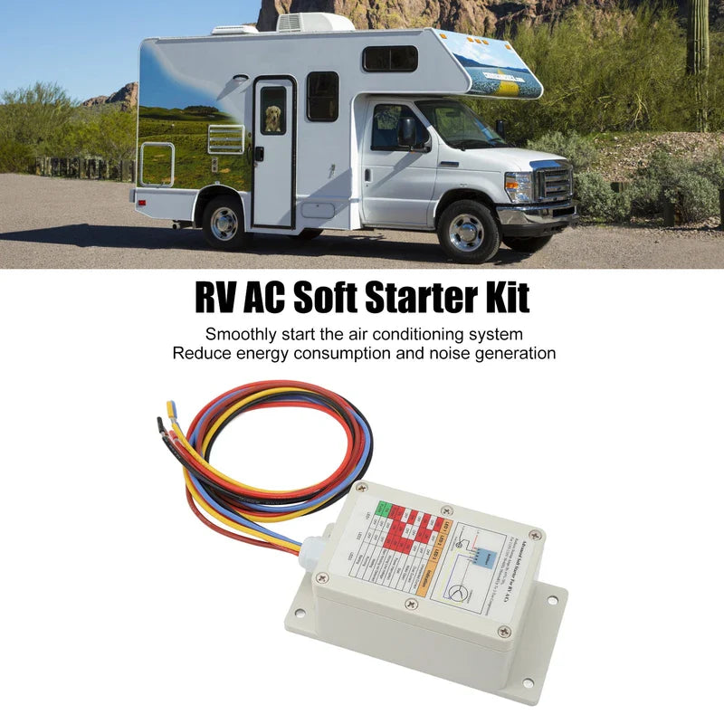 RV AC Soft Starter ASY 364 X20 IP 364 Air Conditioner Soft Start Compressor Unit Kit for 115V to 135V 50 to 60Hz Motors and Up