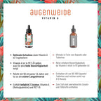 Vitamin A Drops High Dose – Introductory Price – 5000 IU (1500 μg) per Daily Dose – Vegan – Vitamin A Liquid – Made in Germany – Retinol Natural Feast for Eyes, 1700 Drops, 50 ml