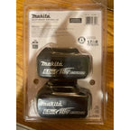 Makita Genuine 2PCS FOR MakitA Brand BL1860B-2 18V Batteries 6.0 AH LED 18 Volt
