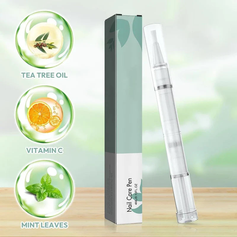 Nail Care Pen, Pack of 3 Nail Fungus Pen, Nail Care Pen, Health Routin Nail Care Pen, Nail Care Pen with Tea Tree Oil, Aloe Vera & Vitamin E, for Nourished Fingernails & Toenails