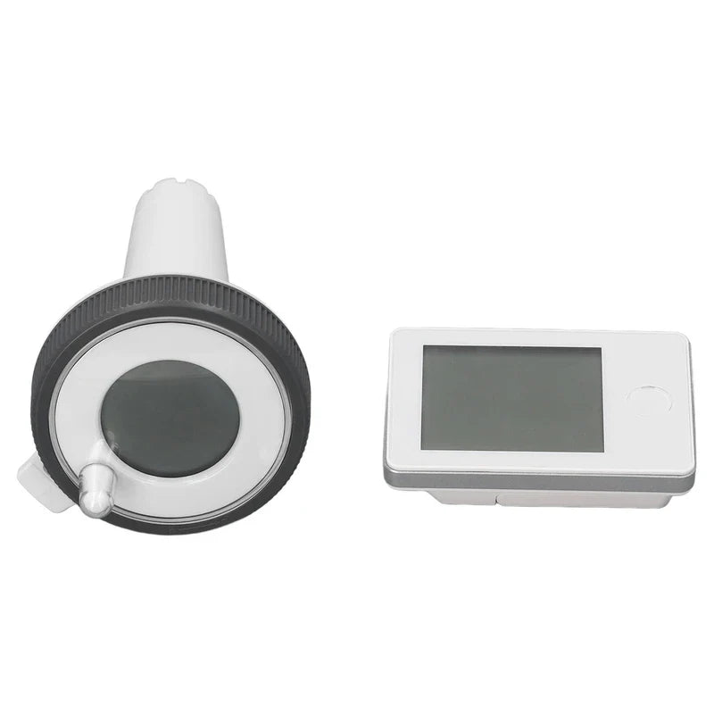 Wireless Solar Pool Temperature Meter High Accuracy IPX8 Waterproof LCD Display Digital Floating Temperature Detector