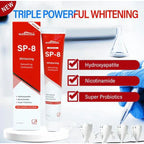 NASHUDA SP-8 [Triple Whitening] Probiotic Whitening Toothpaste, Free of Fluoride, Hydroxyapatite, Anti plaque, Oral Health Management - Specification: 1pcs