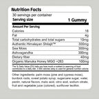 KANBHE Cured 3 in 1 Gummies, Shilajit Gummie, Cured 3 in 1 Shilajit Gummies for Men, Natural Energy Boost, Gummie for Men, 30 Day Supply Per Bottle