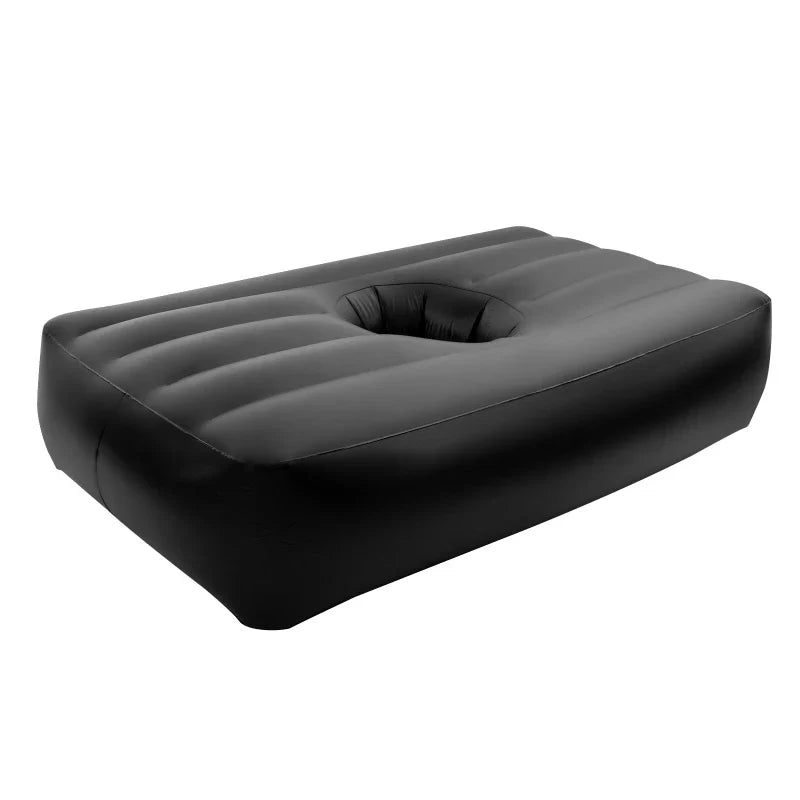 Unbranded BBL Mattress With Hole Inflatable Recovery BBL Bed Black After Surgery For Sleep