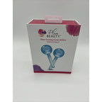 Plum Beauty Glass Cooling Facial Globes Tool Set 2 Ct - Reduce Under Eye Circles