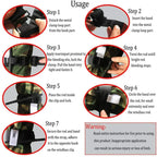 10 pcs Tourniquet Rapid One Hand Application Emergency Outdoor First Aid Kit