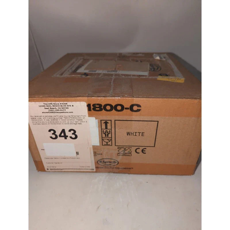 Klipsch R-1800-C In-Ceiling Loudspeaker white
