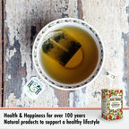 Heath & Heather Organic Raspberry Leaf Teabags | Individually Wrapped Caffeine-Free Herbal Tea Infusion Blend for Pregnancy | 1 Pack of 20, Total 20 Tea Bags