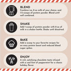 Just Ingredients Chocolate Peppermint Protein Powder