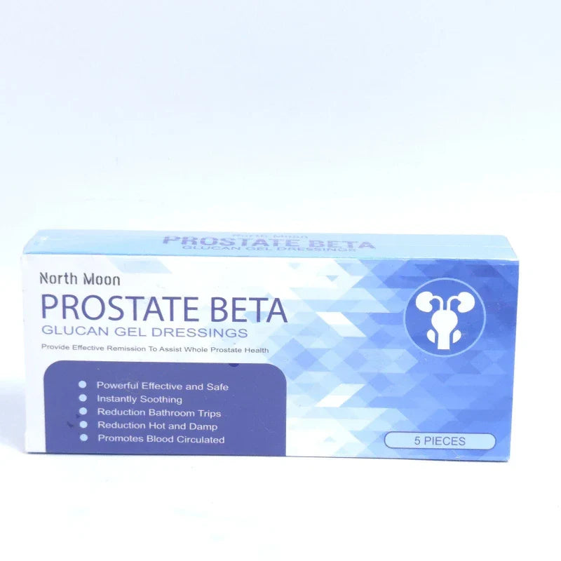 New Moon Prostate Beta Glucan Gel Dressings, See Results in 7 Days for Male Exp:8/27
